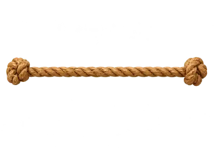Long rope used for longer and shorter comparison