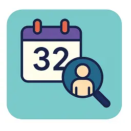 time date and age calculators – age calculator icon