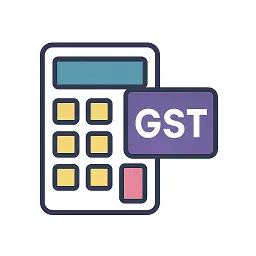shopping and business calculators – GST calculator icon