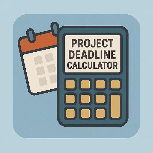 time date and age calculators – project deadline calculator icon