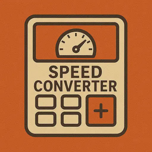 math and unit converter tools – speed unit converter icon