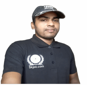 Saroj Kumar Biswal smiling in a personal portfolio profile photo