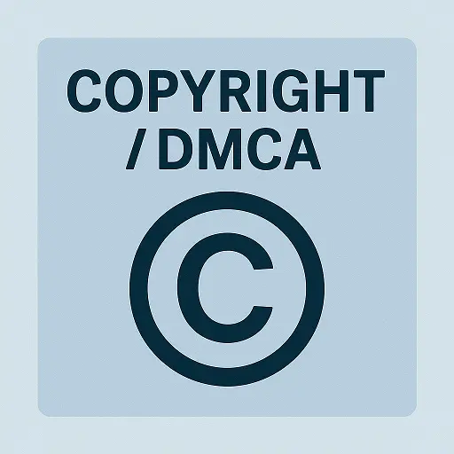 Copyright & DMCA Policy – SKJEE hero image showing protection of online content and rights