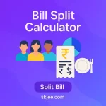 Online Bill Split Calculator with tip, tax, and rounding options